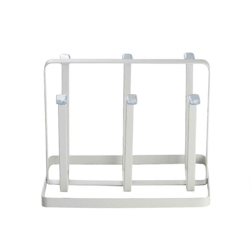 Wine Glass Rack with Rustproof Iron Frame and Detachable Bottle Storage Shelf for Kitchen Table