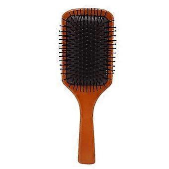Wooden Paddle Brush with Detangling, Smoothing, Massaging & Styling Capabilities for Men, Women & Kids - 2026 Air Cushion Hair Comb