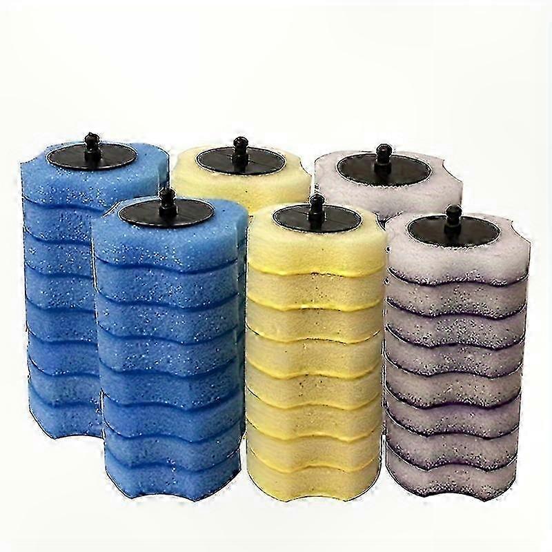 48-Pack Replacement Cleaning Pads for Disposable Toilet Brushes