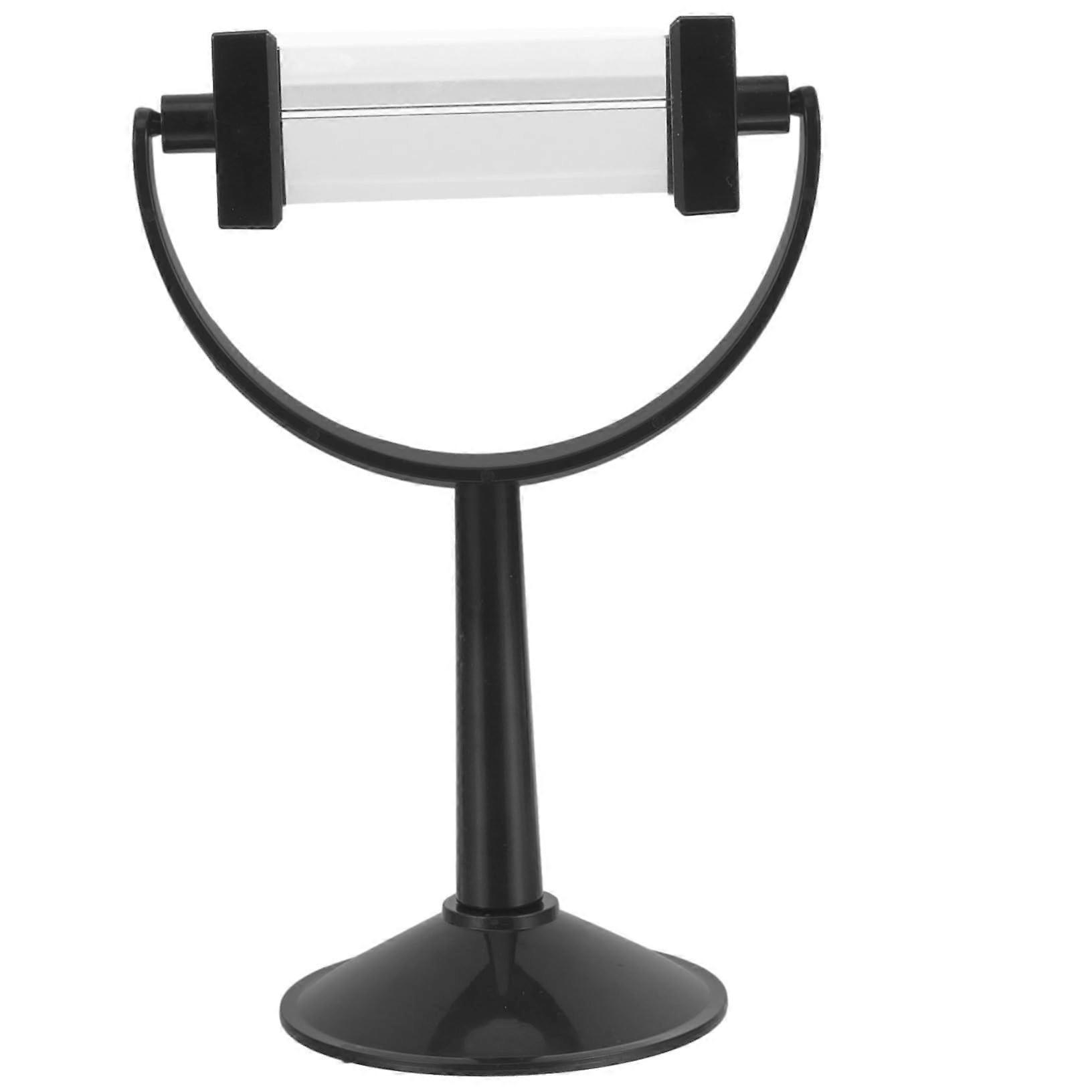 Optical Glass Triangular Prism with Stand for Light Refraction Experiments and Physics Teaching