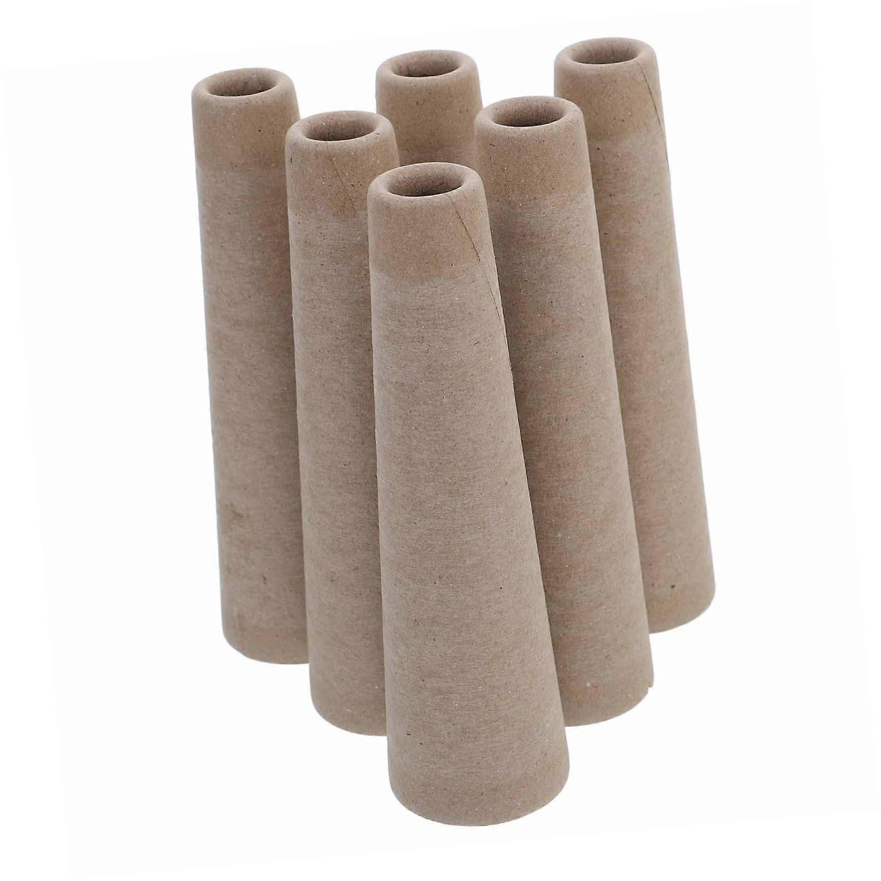 6pcs Wool Yarn Winder Bobbin Tubes for Effortless Winding and Tangle Organization