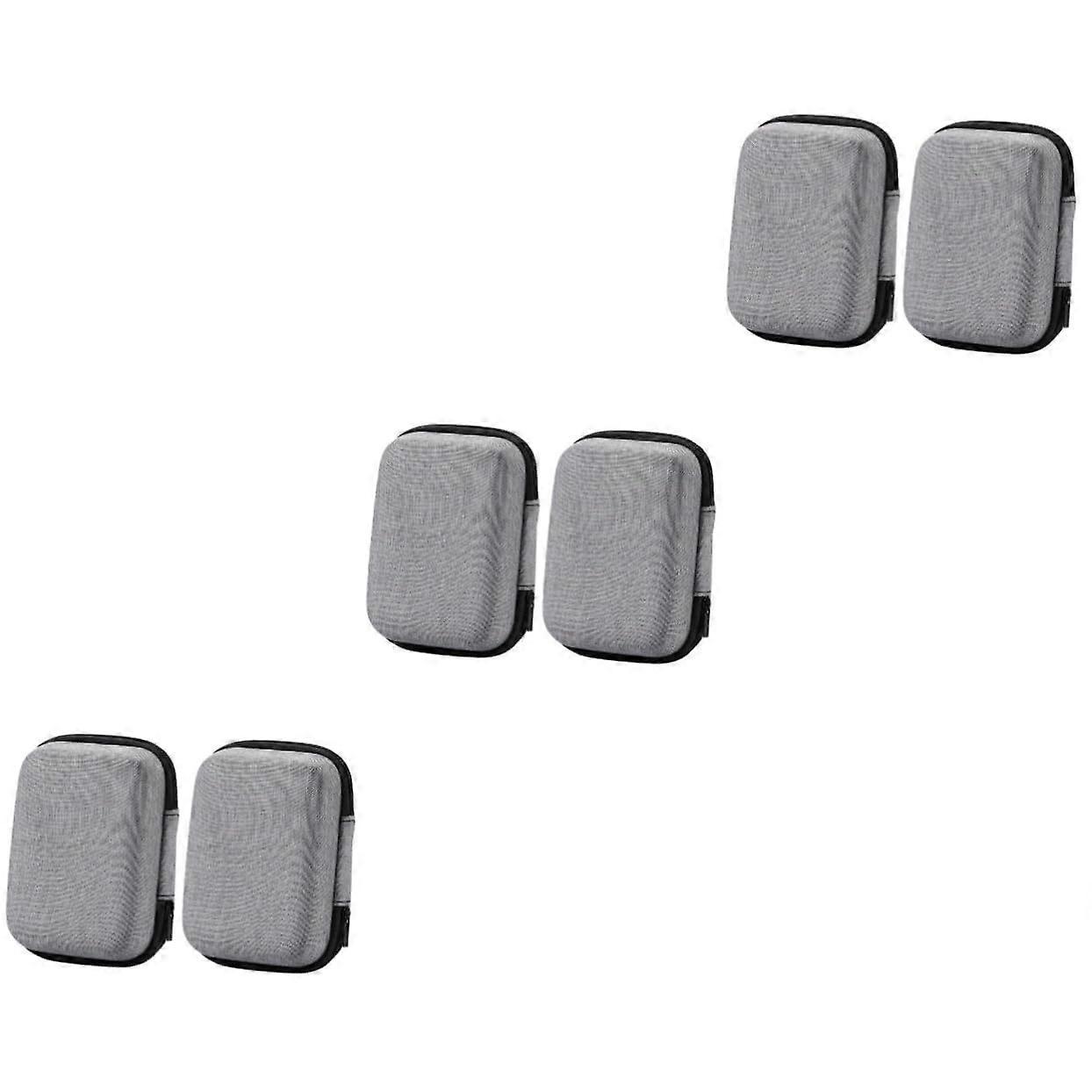 Waterproof Microphone Travel Case with Compact Audio Cable Organizer, Durable Storage Bag Set