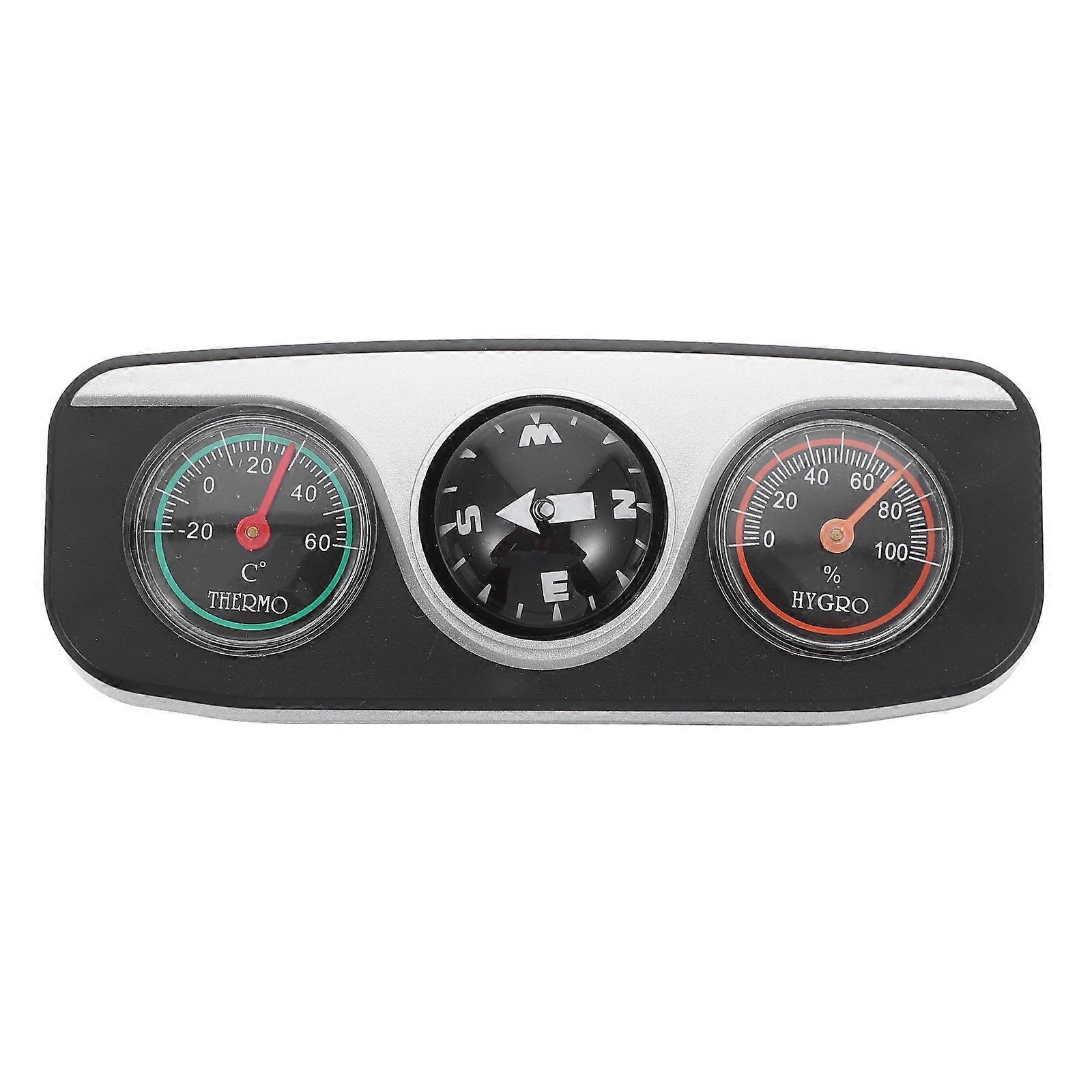 Auto Compass Car Dash Mount Navigation Direction Compass with Thermometer