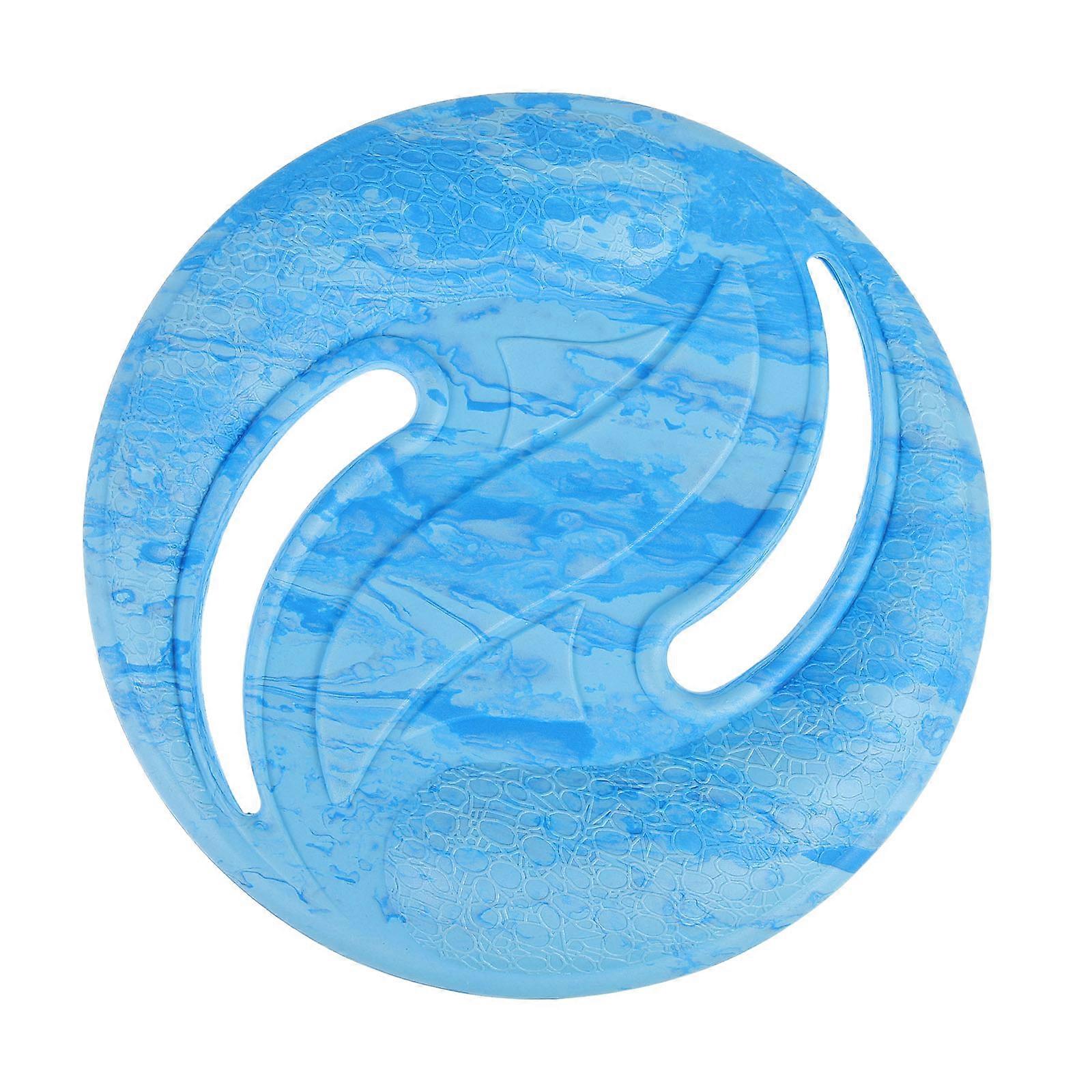 Interactive Plaything Flying Disc Toy for Kids Use Durable Eva Blue