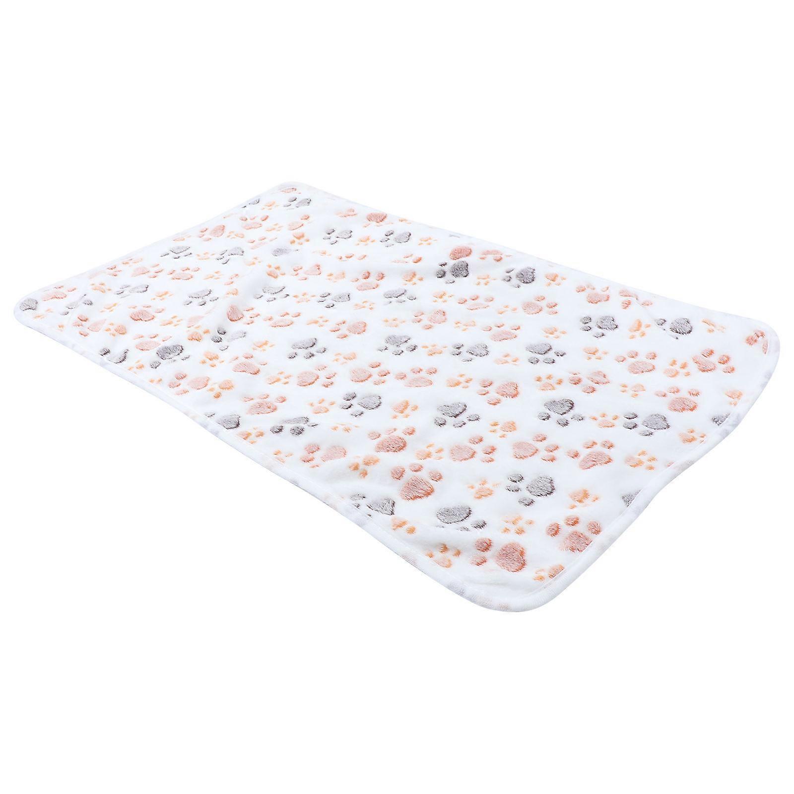 Warm Pets Blanket Flannel Pet Winter Blanket Tiger Pattern for Keeping Warm