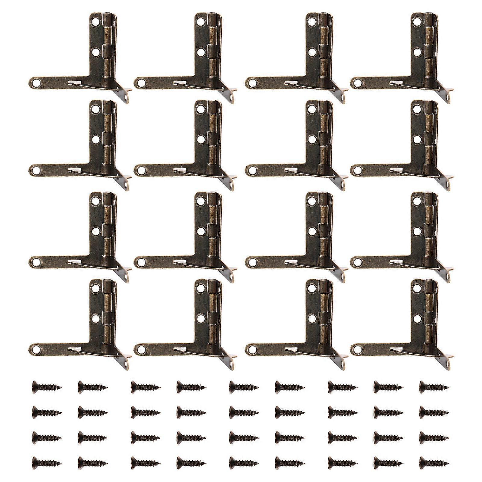 Decorative Tiny Hinge Small Antique Style Easy Installation For Gift Box 50Pcs