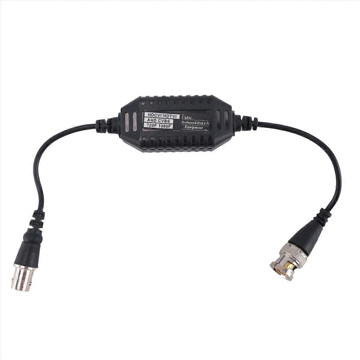 1Pack Coaxial Video Ground Loop Isolator Balun for CCTV Camera
