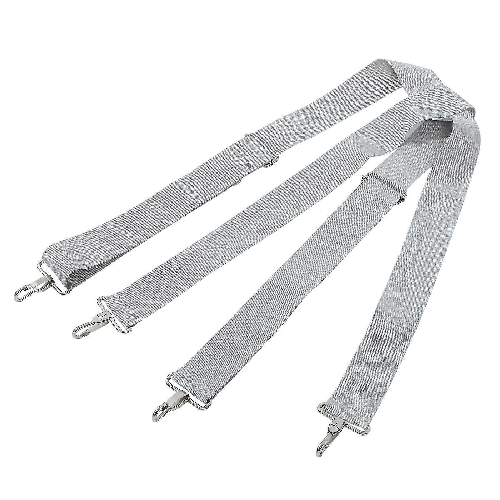 Bass Drum Strap Adjustable Shoulder Strap for Drum Use 1Pcs Grey Polyester