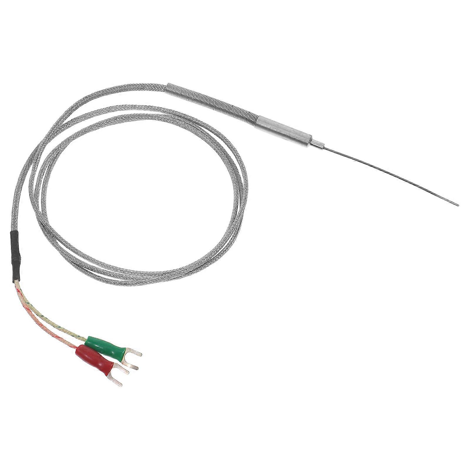 Thermocouple Probe K Type Temperature Sensor for Oven and Furnace Controller Two Wire