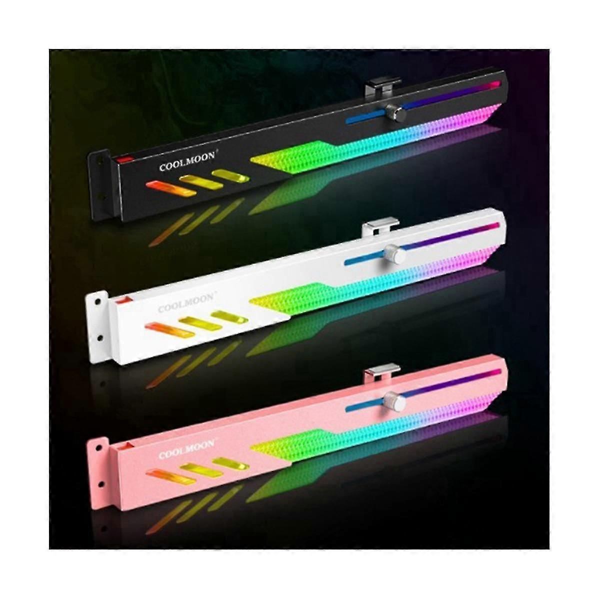Gt8 Vertical Gpu Support Bracket Colorful 5v A-rgb Bracket Computer Graphics Video Card Stand Gpu