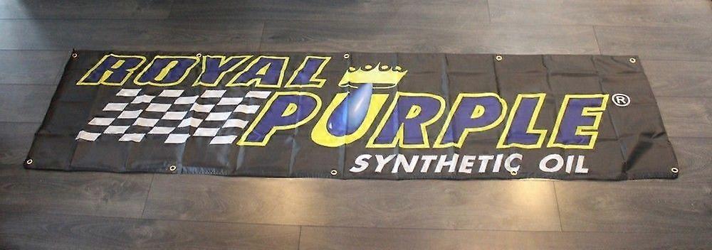 Royal Purple Banner Flag HF0597