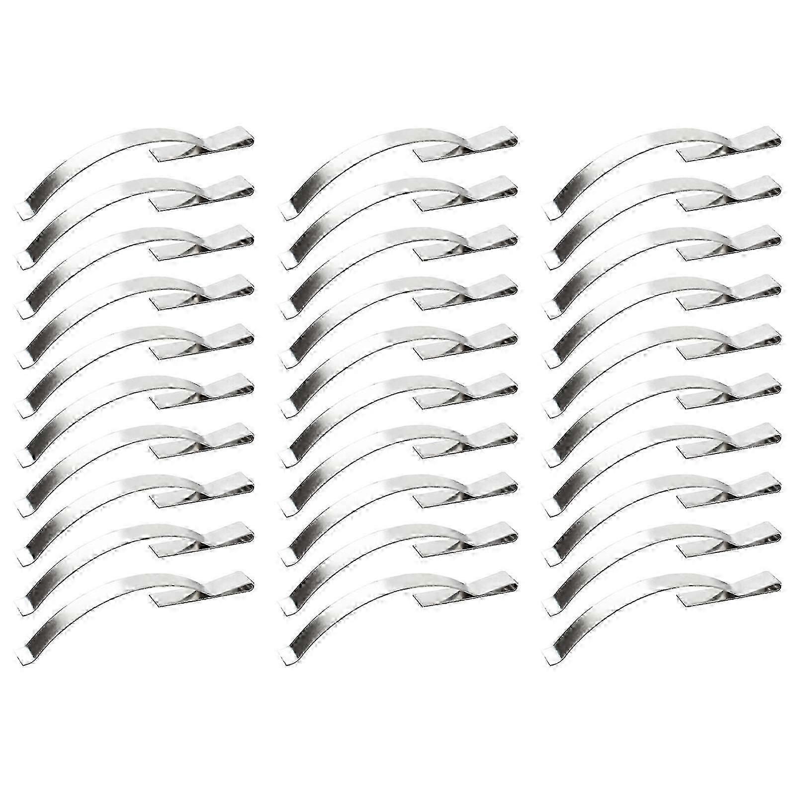 30Pcs Window Spring Clip Stainless Steel Easy Install Rust-Resistant Durable