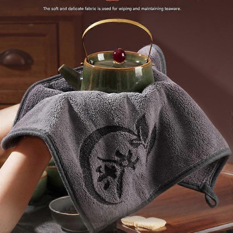 Tea Towel, Absorbent, Thick, For Tea Set Use