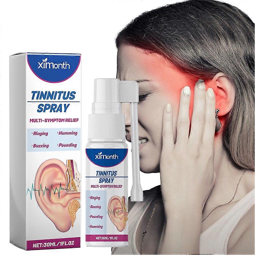 Tinnitus Spray Ear Ringing Relief Relieving Ear Drops Hearing 30ml