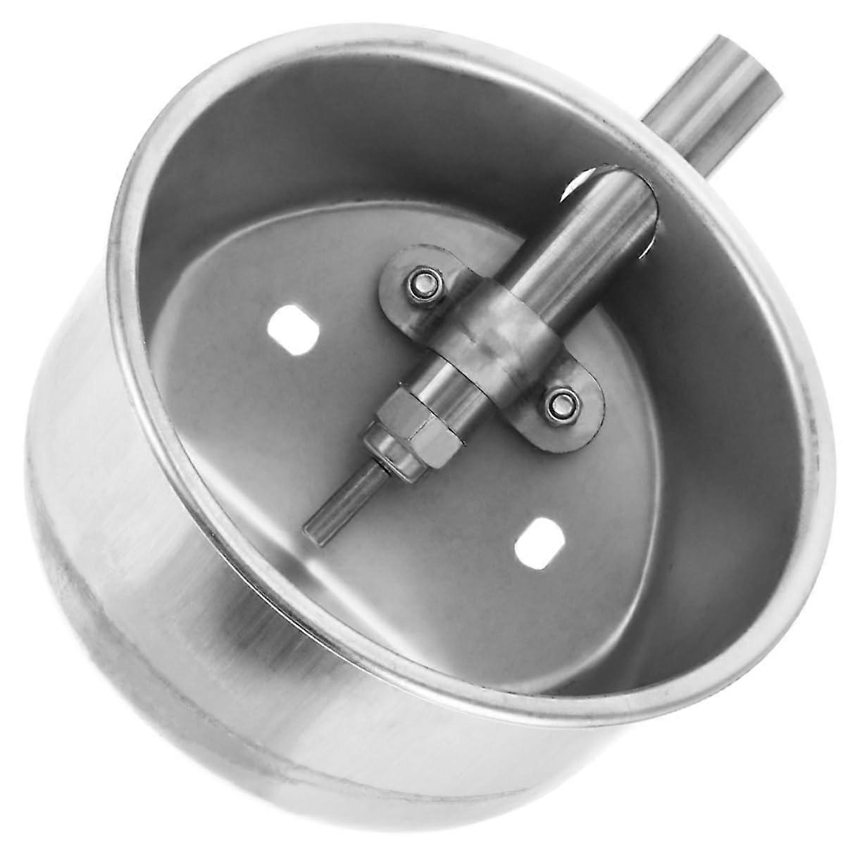 Automatic Pig Waterer Stainless Steel Drinking Bowl with Float Control for Constant Water Level