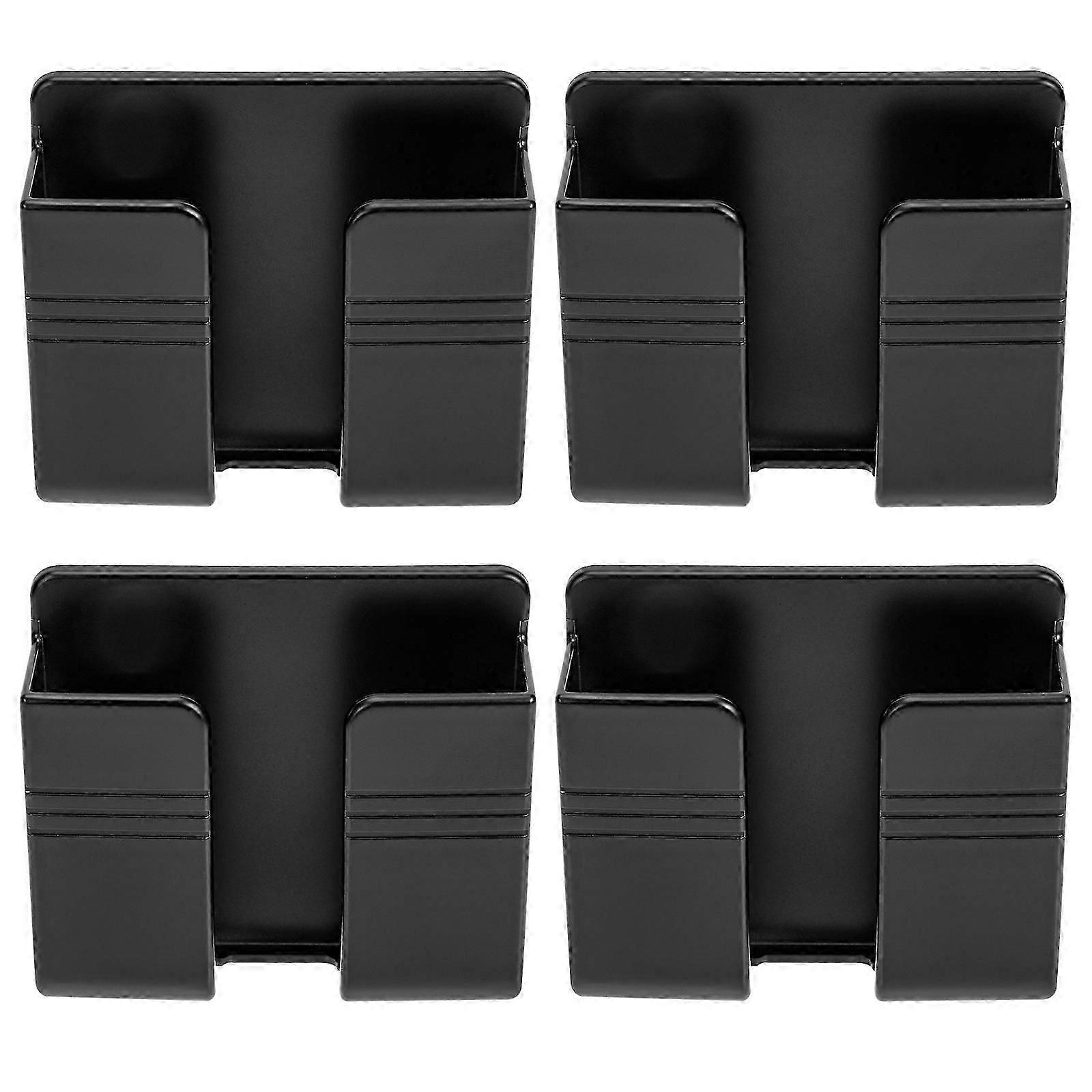 Wall Mount Phone Holder Remote Control Storage Holder 4Pcs