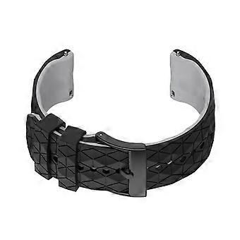 Waterproof Silicone Sport Watch Strap for Suunto 9 and 7, Breathable Adjustable Replacement Band