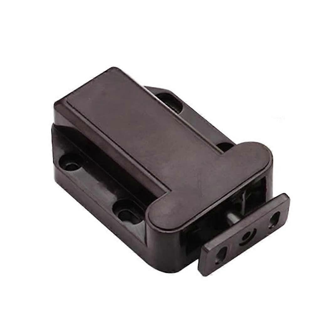 Push to Open Cabinet Latch Touch Cupboard Catch SelfLocking 1pcs White Patch FivePointed Star4