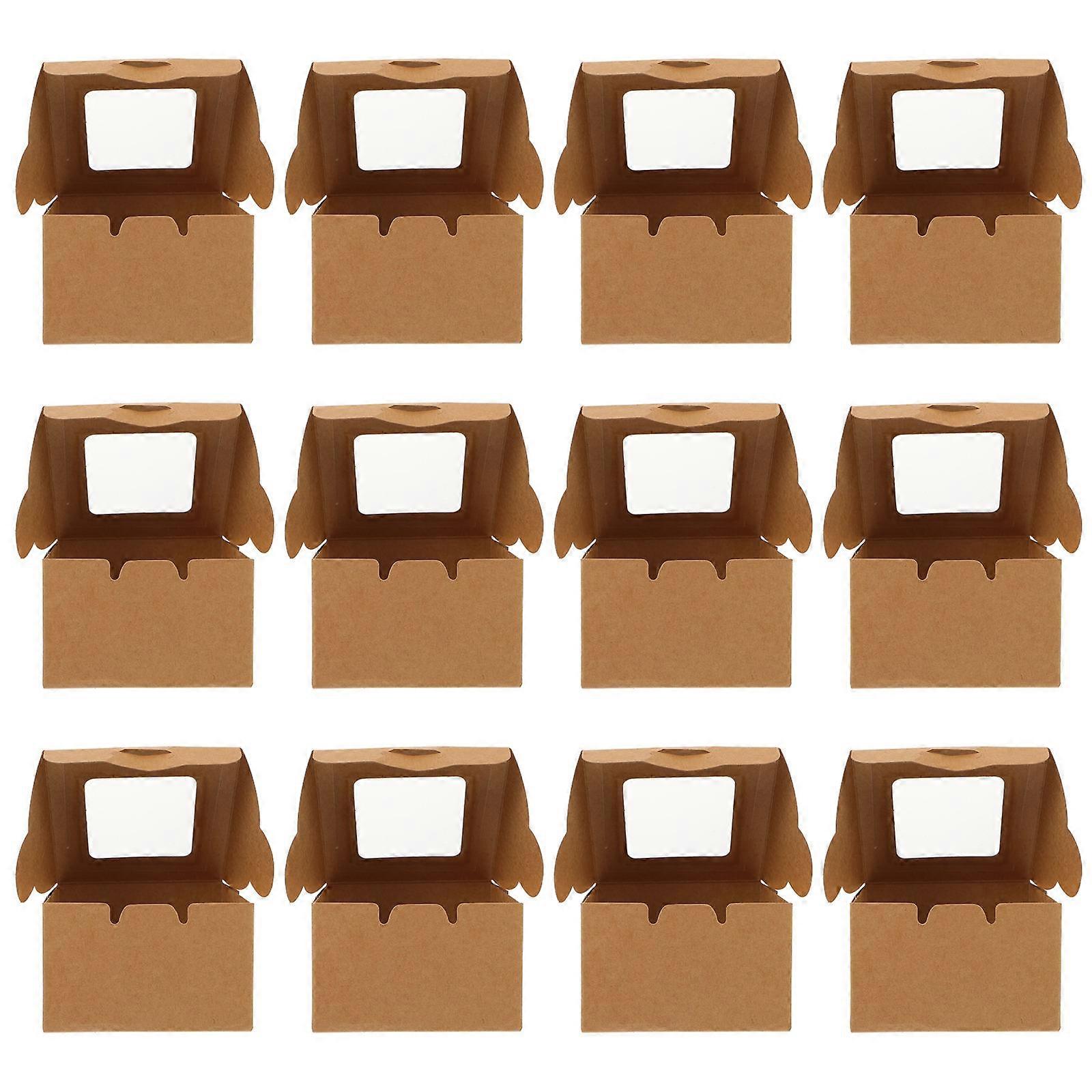 Egg Yolk Pastry Packaging Box Designed for 30Pcs Cake Boxes