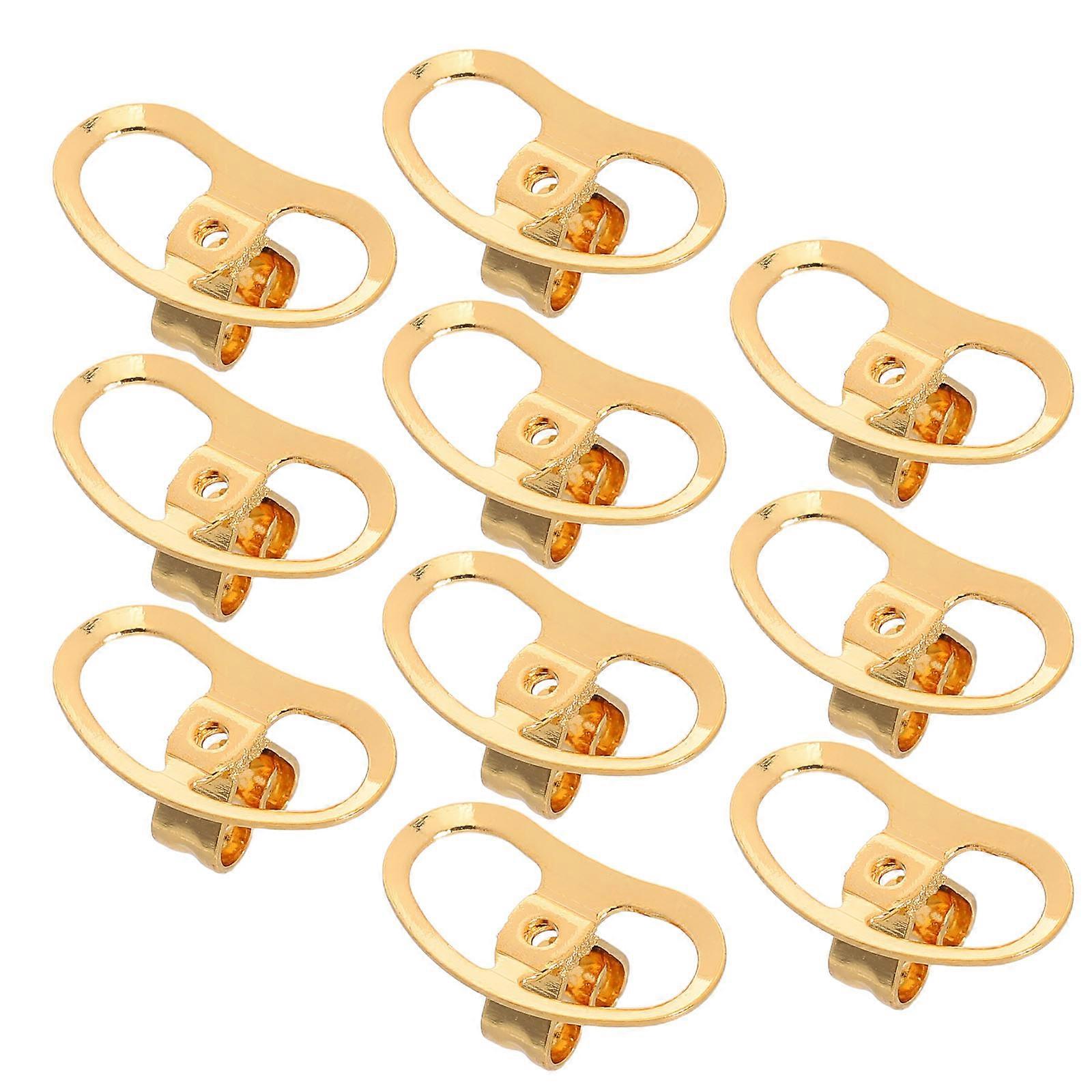 Earring Support Backings for Droopy Ears 30Pcs Adjustable Copper