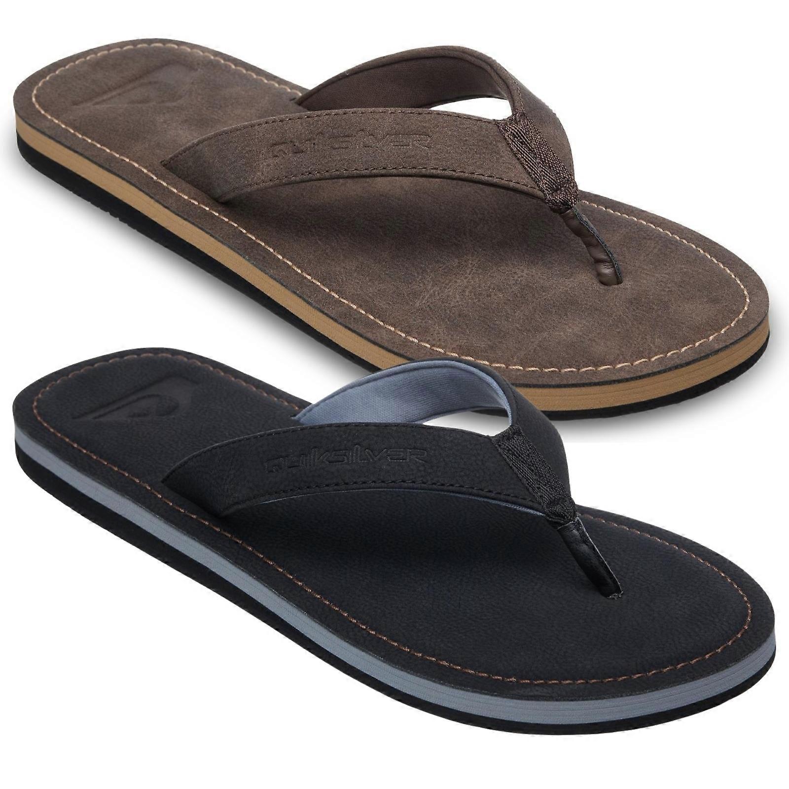 Quiksilver Mens Molokai Nubuck Flip Flops