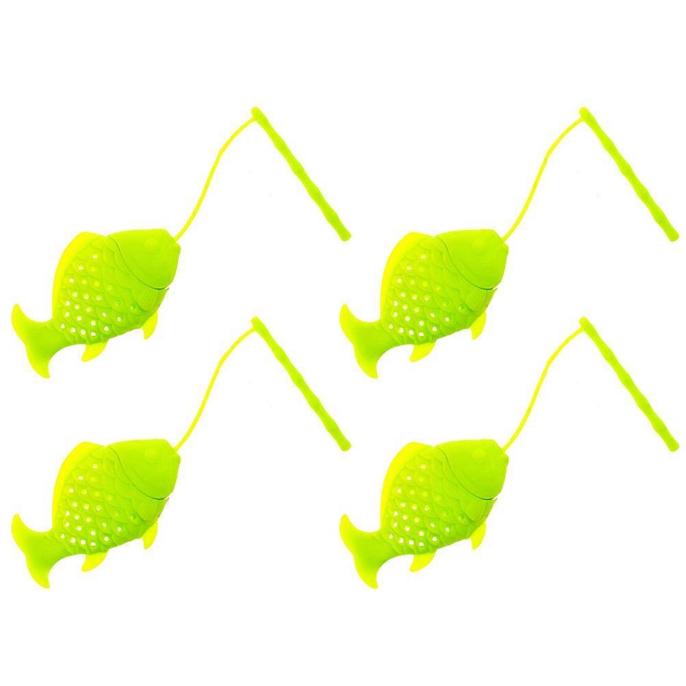 Tea Filter Silicone Material for Home Use 4Pcs Tea Strainers