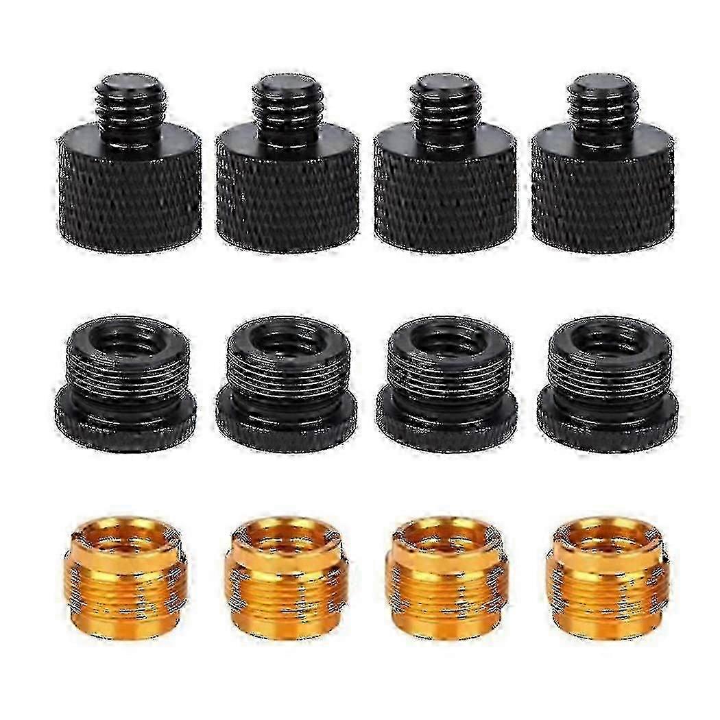 12-piece male/female microphone thread adapter kit, 1110 edition