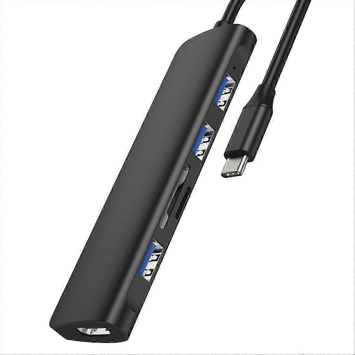 6-IN-1 USB 3.0 Type-C Hub for