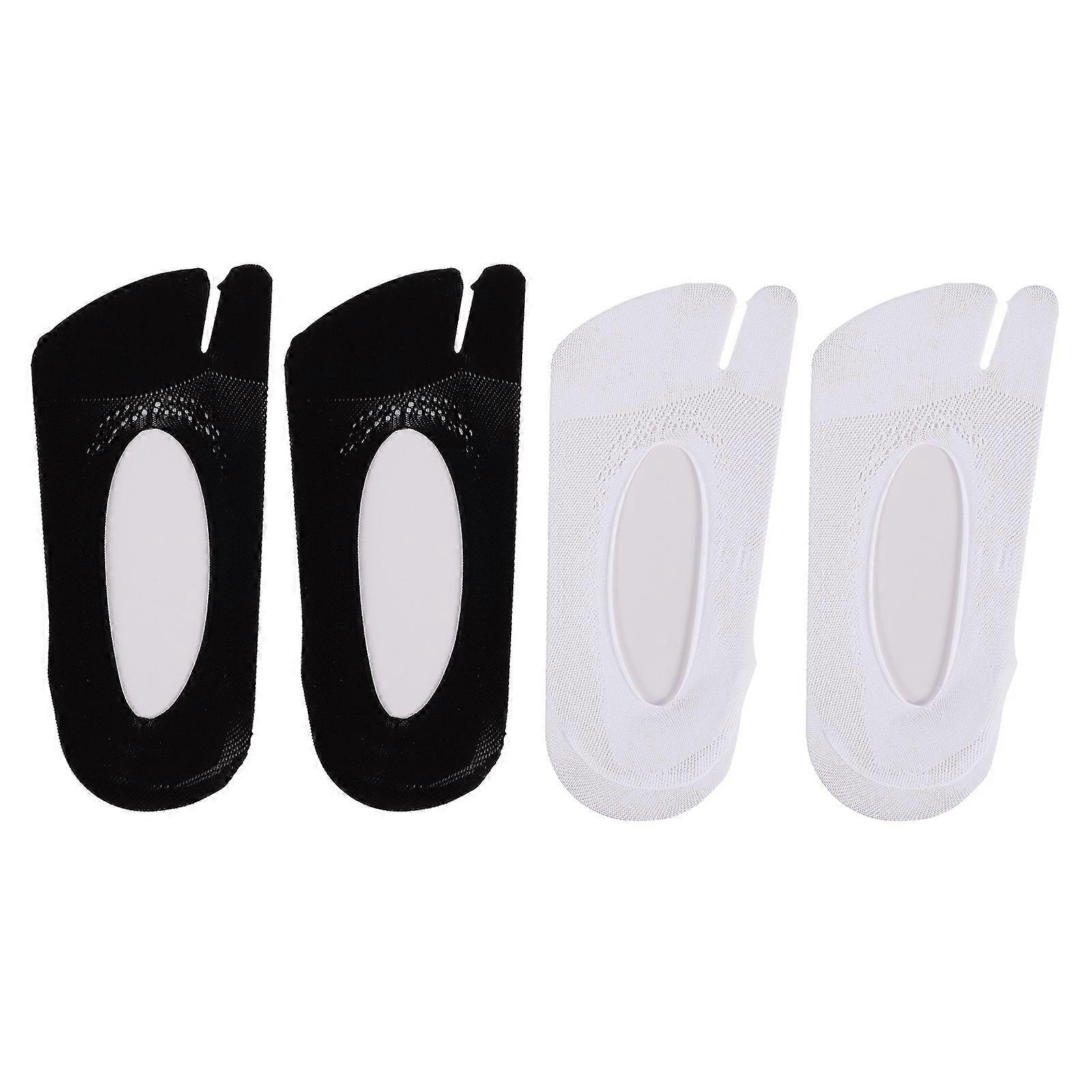 2 Pairs Short Toe Split Sock Practical Split Toe Sock Stylish Split Toe Sock