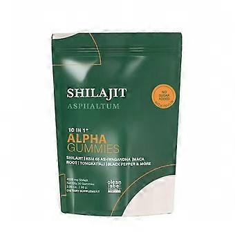 Shilajit zeemos 10-in-1 Alpha 30 capsules voedingsgels en kauwtabletten