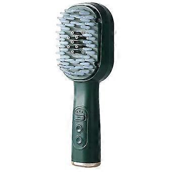Hoofdmassageapparaat met rood licht, massage met hoogfrequente microvibraties, professionele thuisspa-behandelingen.
