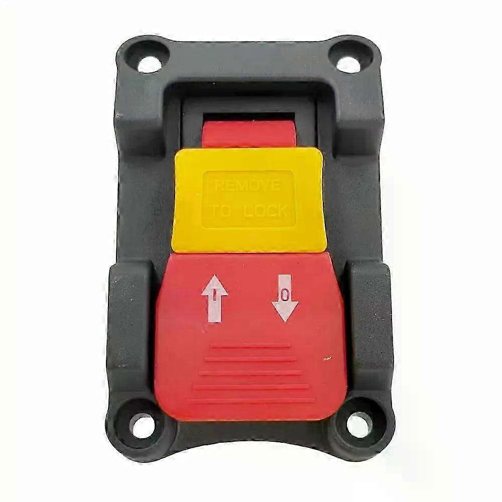 Safety Locking Switch Double Throw Function 127V 18/15A Fit For  Table Saw Machine