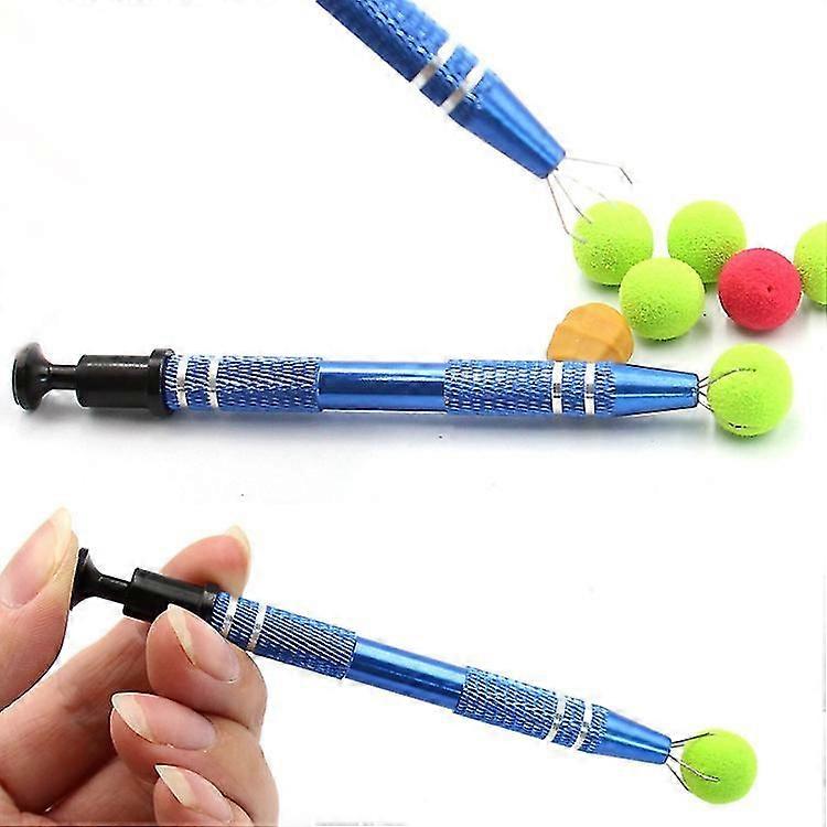 Bait Loading Device, Bait Clamping Tool, Push-type Four-claw Grabber