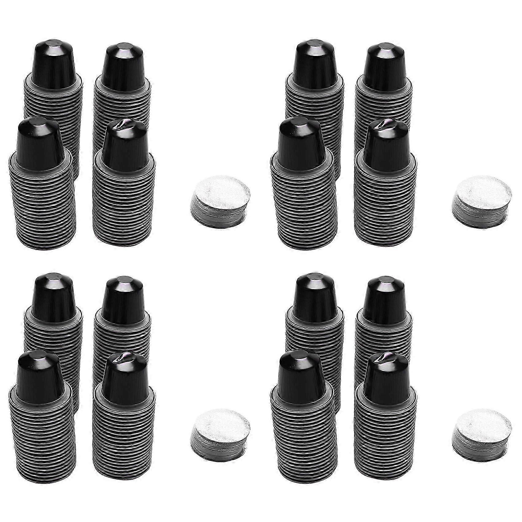 400 Sets Refillable Coffee Capsule Cup Disposable Nespresso Pod
