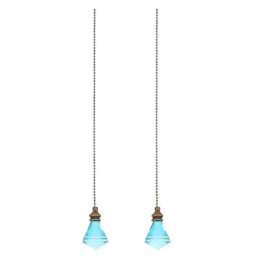 Decorative Ceiling Fan Pull Chain Connector for Light Pull 2Pcs Set