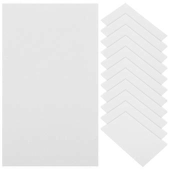 200pcs Papier Blanko Karten Kartei Notizkarten Lernen Lernkarten Memo Karte für die Herstellung von Karteikarten