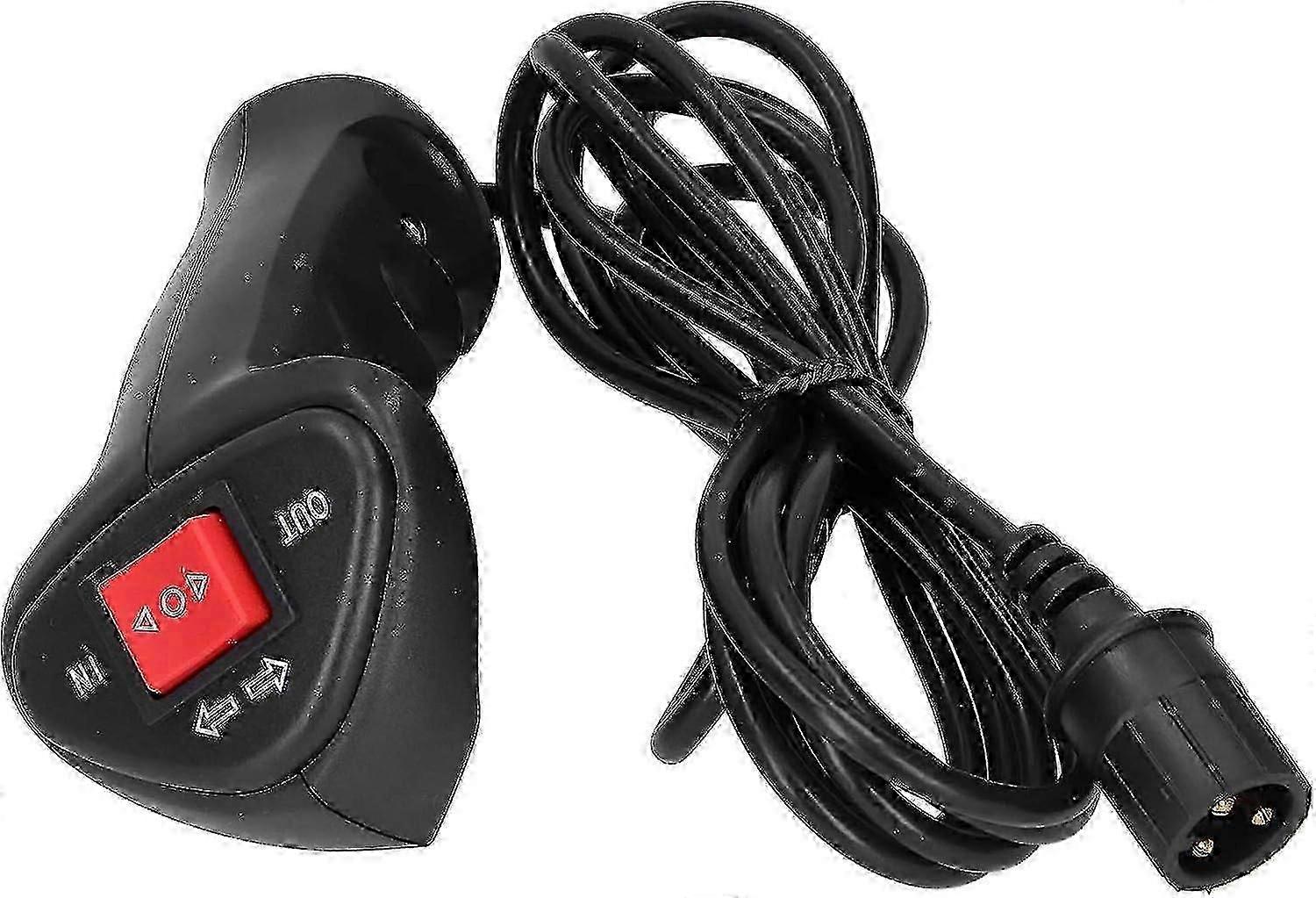 Universal Electric Winch Remote Controller 3-Prong Warn Winch Control with 9.2ft Cable compatible with Off-Road Vehicles