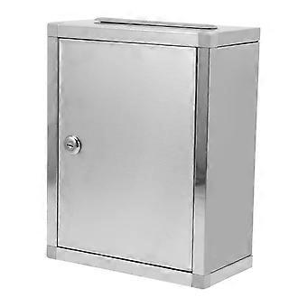 Large Safe Deposit Drop Box Secure Box Donation Ballot Box Mail Manager Curbside Donation Box