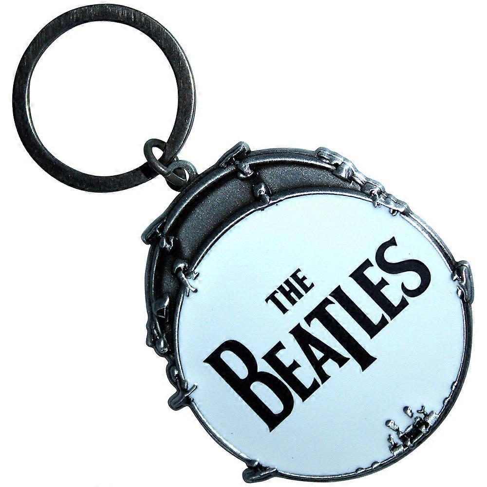 The Beatles Drop T Drum Keyring Keychain