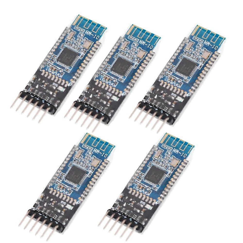 5Pcs HM-10 BLE 4.0 Bluetooth-Compatible Module Transparent Serial Port 4.0 Module with Logic Level Translator