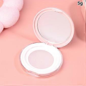 Mini rete elastica ultra sottile da 5 g con specchio, confezione portatile per polvere sfusa, scatola vuota per cosmetici, piumino per trucco, contenitore ricaricabile
