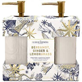 Hand Care Gift Set in Box ( bergamot, ginger & lemongrass )