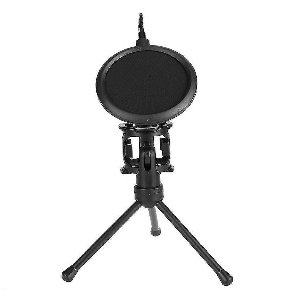 Shockproof Microphone Stand w/ 16cm Tripod & 10cm Windshield