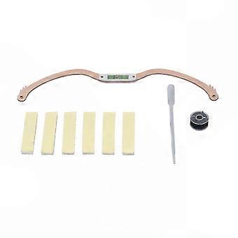 DIY Eyebrow Measuring & Arch Mapping, Lightweight Gold Eyebrow Line Marker Ruler for Microblading