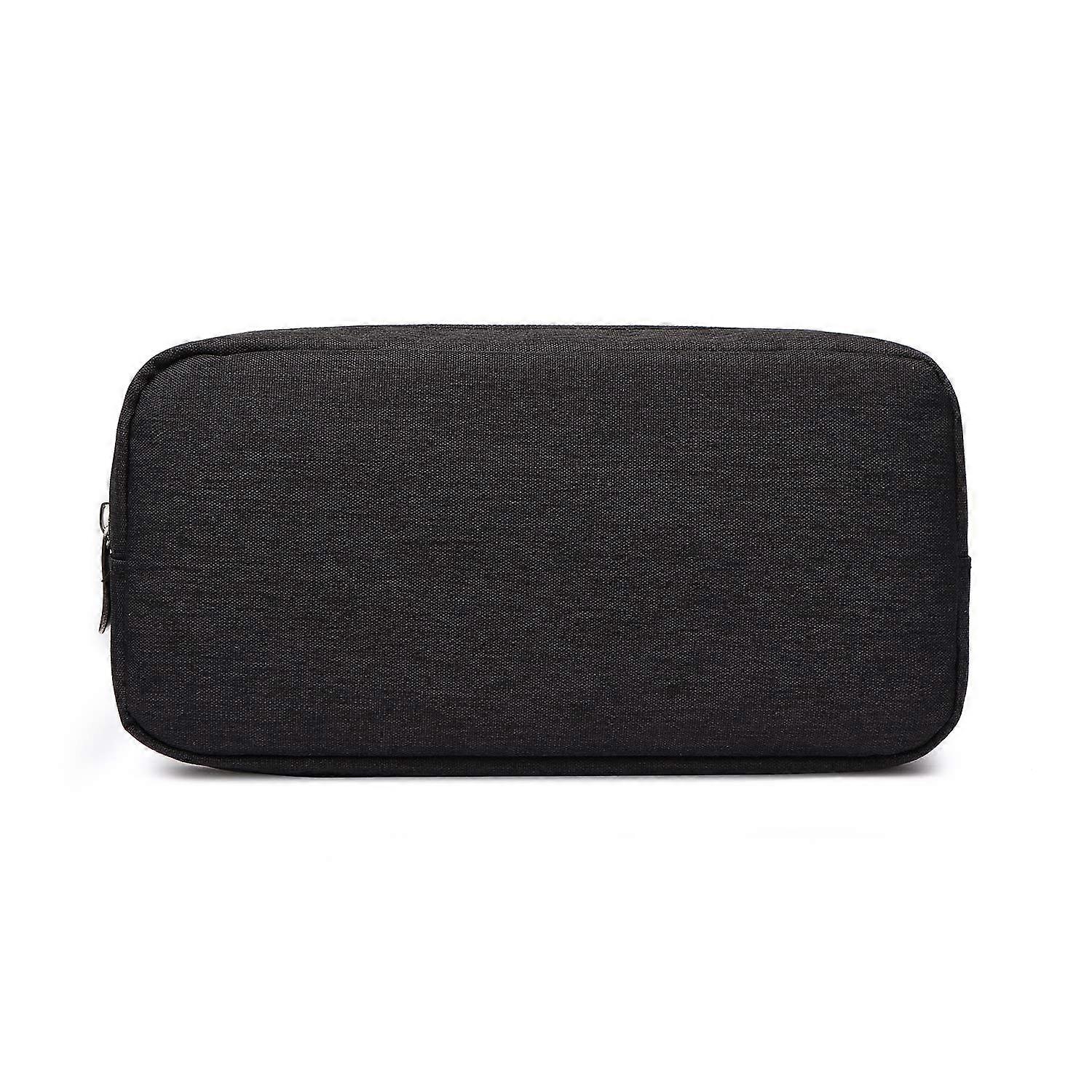 Large Black Electronics Travel Case with Large Capacity Storage and Versatile Fit Compatibility