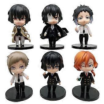 6pc Bungo Stray Dogs Small Figures