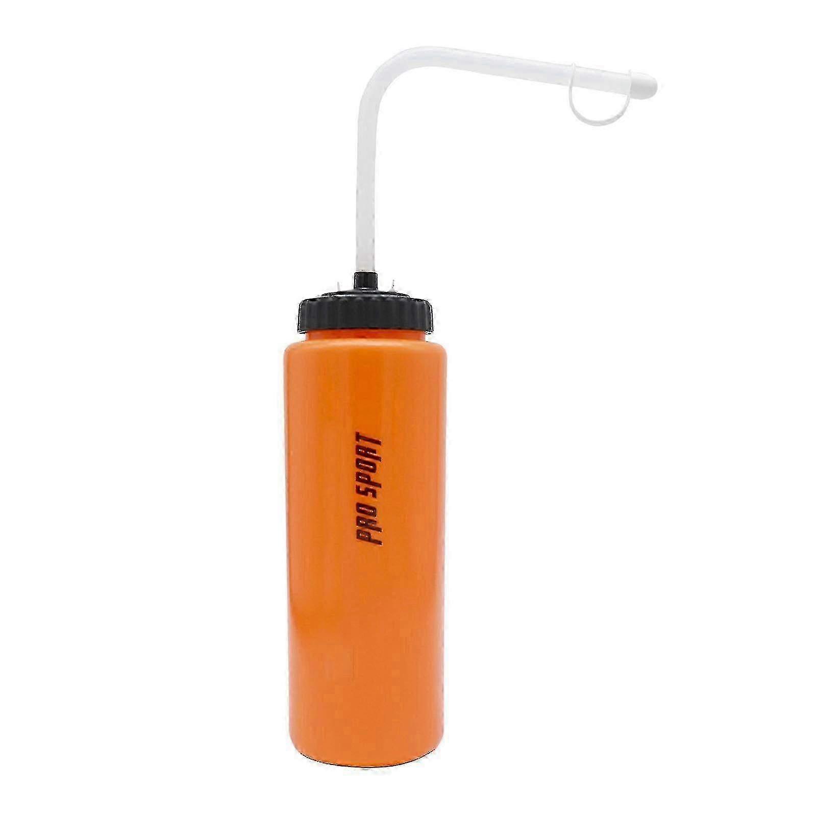 Squeezable 1L Hydration Bottle with Angled Straw