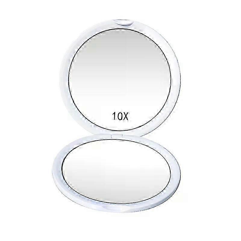 10x Magnifying Pocket-Sized Makeup Mirror