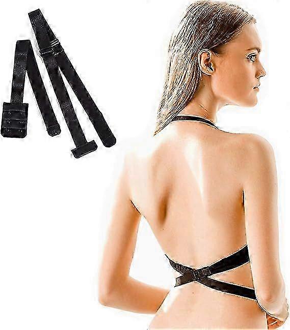 Women's Low Back Bra Converter 2 Hook Bra Strap Converter Adjustable