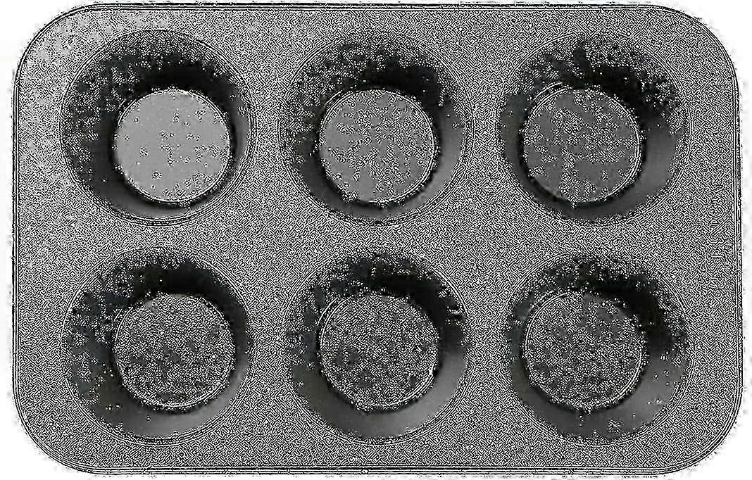 2 PCS Deep Jumbo Muffin Pan 6 Cup-YL